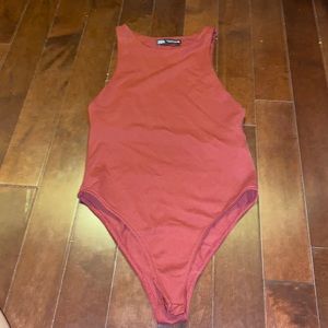 zara maroon bodysuit